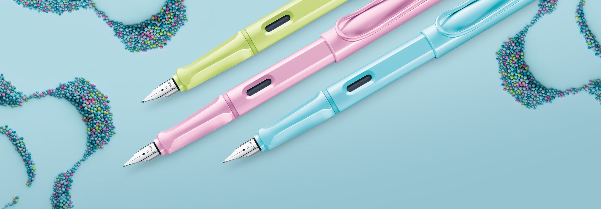 Lamy Safari - White - Reservoarpenna (F-Fint) - Stiftpenna 0.5mm