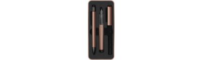Faber-Castell Hexo bronze in gift box Ballpoint pen and fountain pen M 