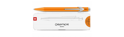 Caran d'Ache 849 POPLINE Fluorescent Orange Kulspetspenna med hållare
