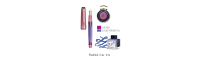 Sailor PRO GEAR Slim MANYO II Rabbit Ear Iris Fountain Pen-14k