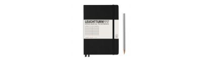 LEUCHTTURM1917 Notebook (A5) Medium Hardcover Ruled Black