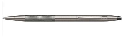 Cross Classic Century Titanium Grey PVD Micro Knurl Ballpoint Pen 