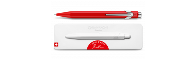 Caran d'Ache Roller Pen 849, röd med fodral